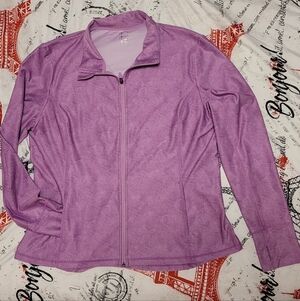 Mondetta Purple Zip-Up Jacket
